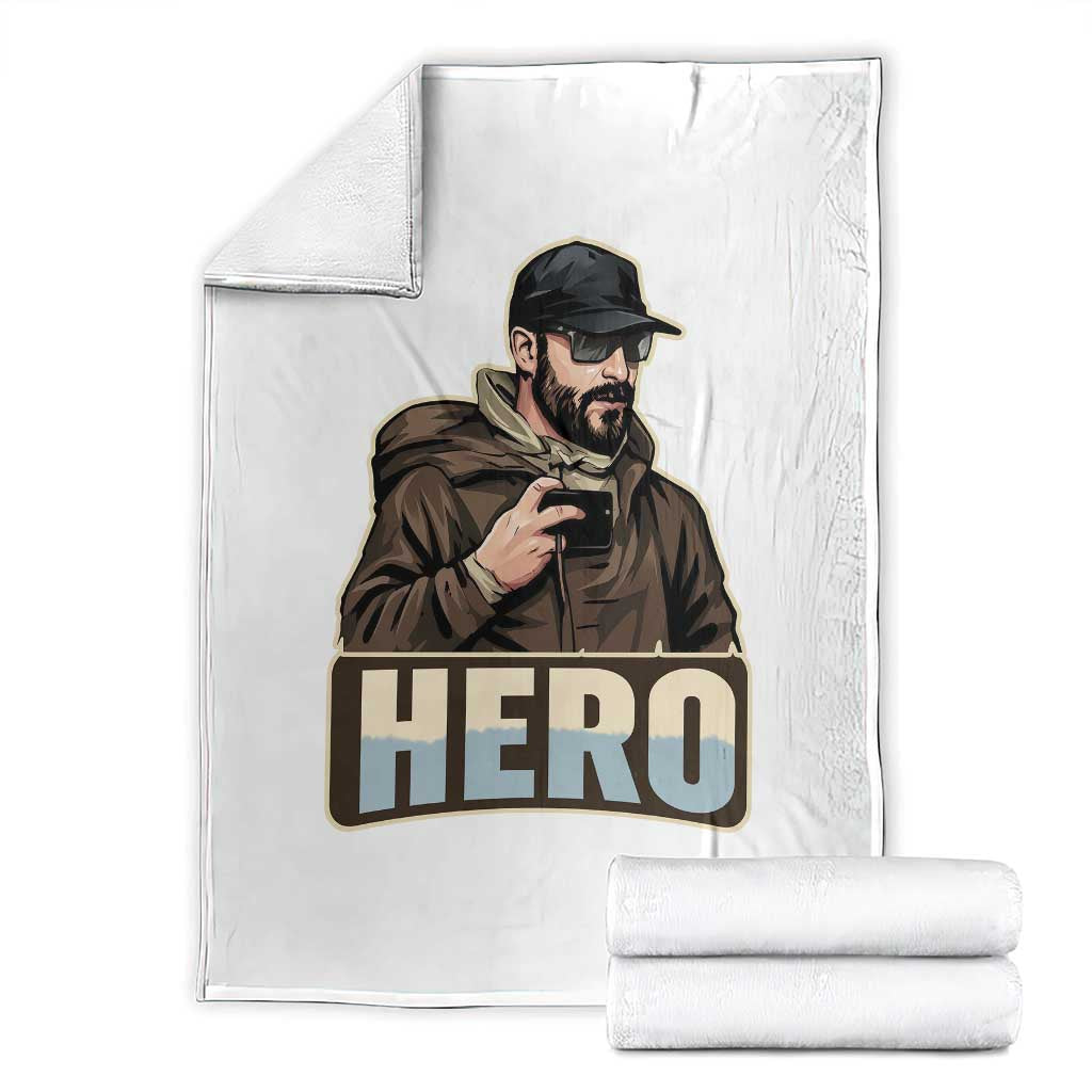 Community Hero Alex Pretti Throw Blanket Minneapolis Support Gift
