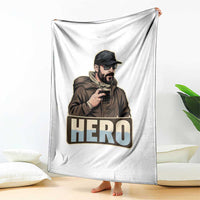 Community Hero Alex Pretti Throw Blanket Minneapolis Support Gift