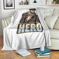 Community Hero Alex Pretti Throw Blanket Minneapolis Support Gift
