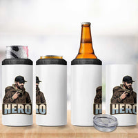 Community Hero Alex Pretti 4 in 1 Can Cooler Tumbler Minneapolis Support Gift