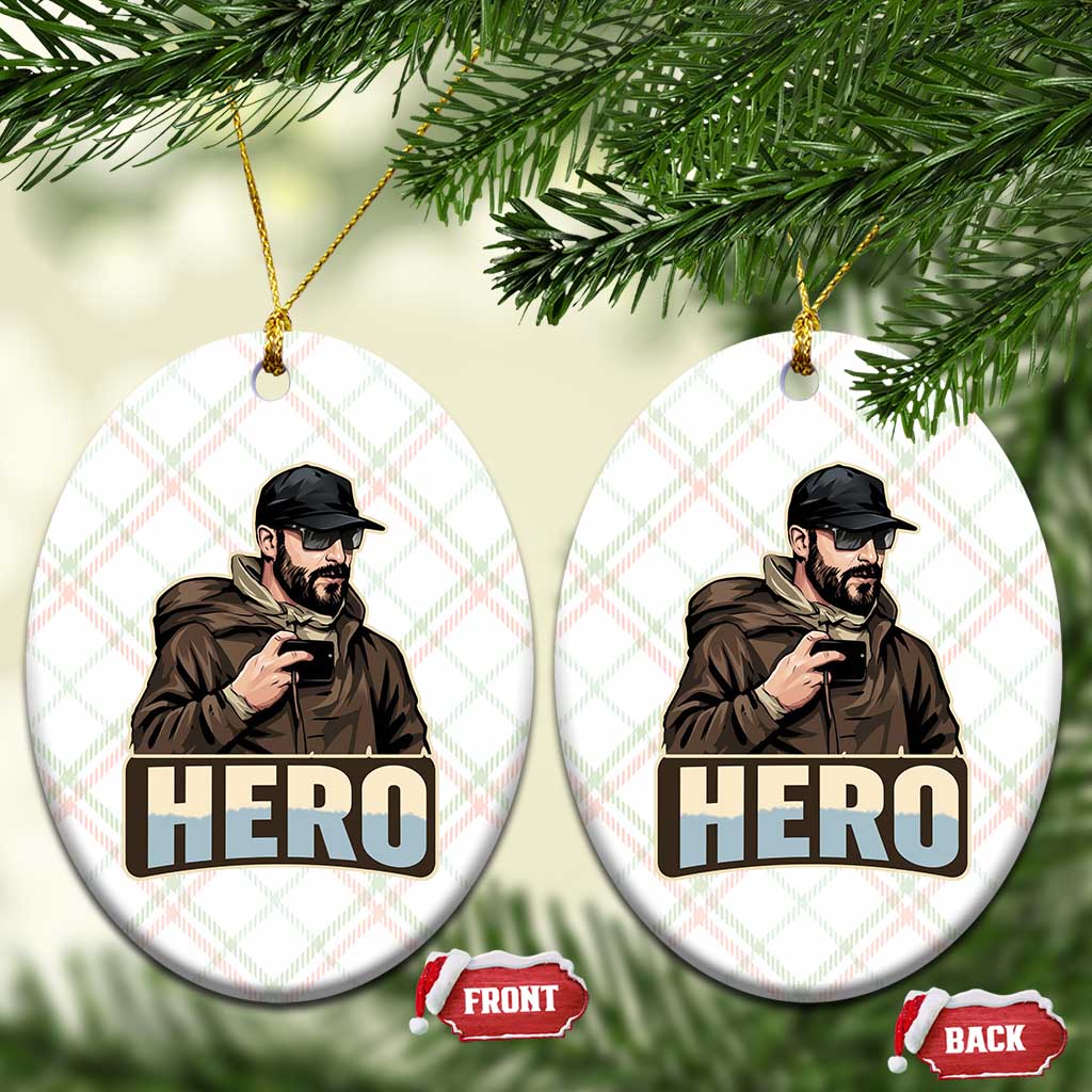 Community Hero Alex Pretti Ceramic Ornament Minneapolis Support Gift