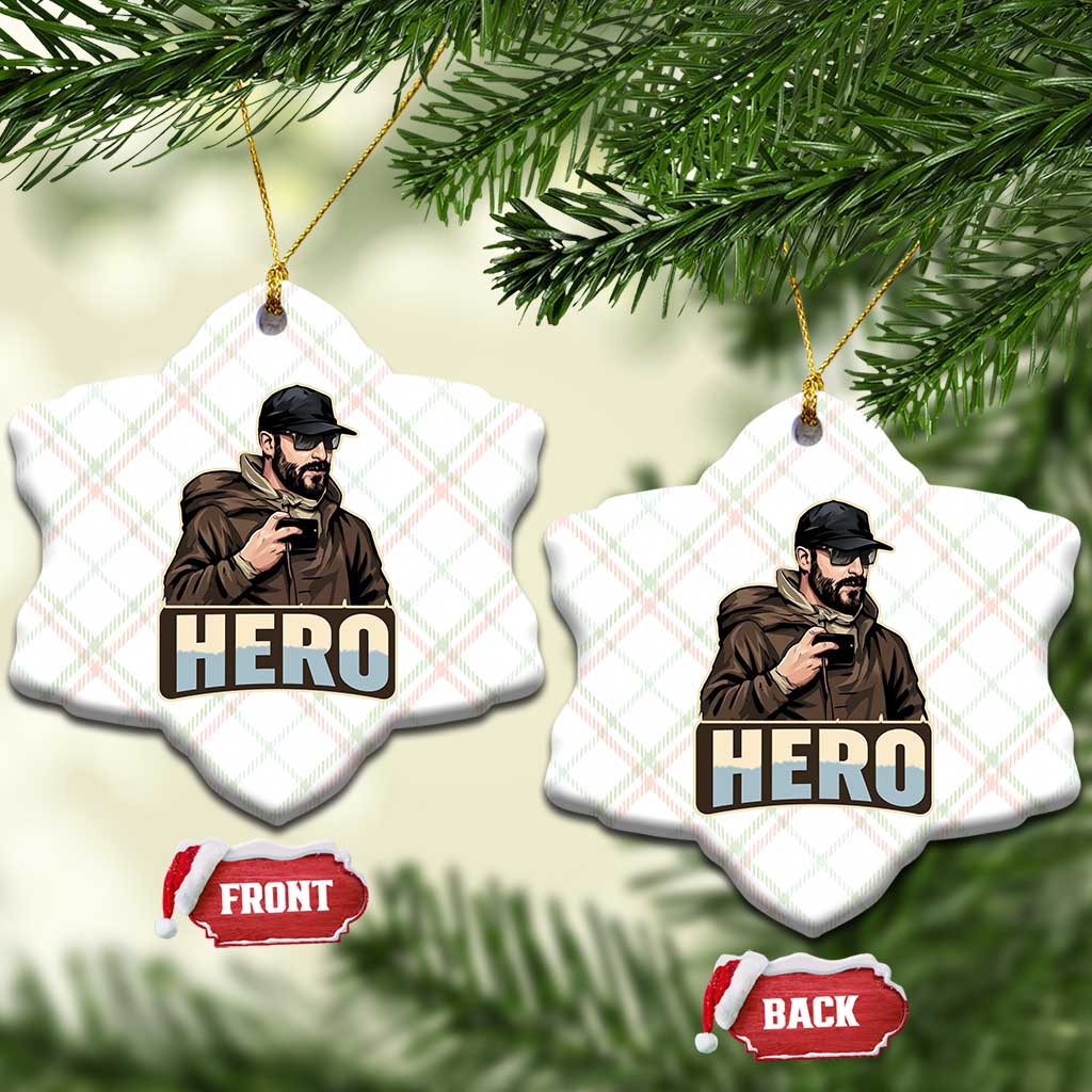 Community Hero Alex Pretti Ceramic Ornament Minneapolis Support Gift