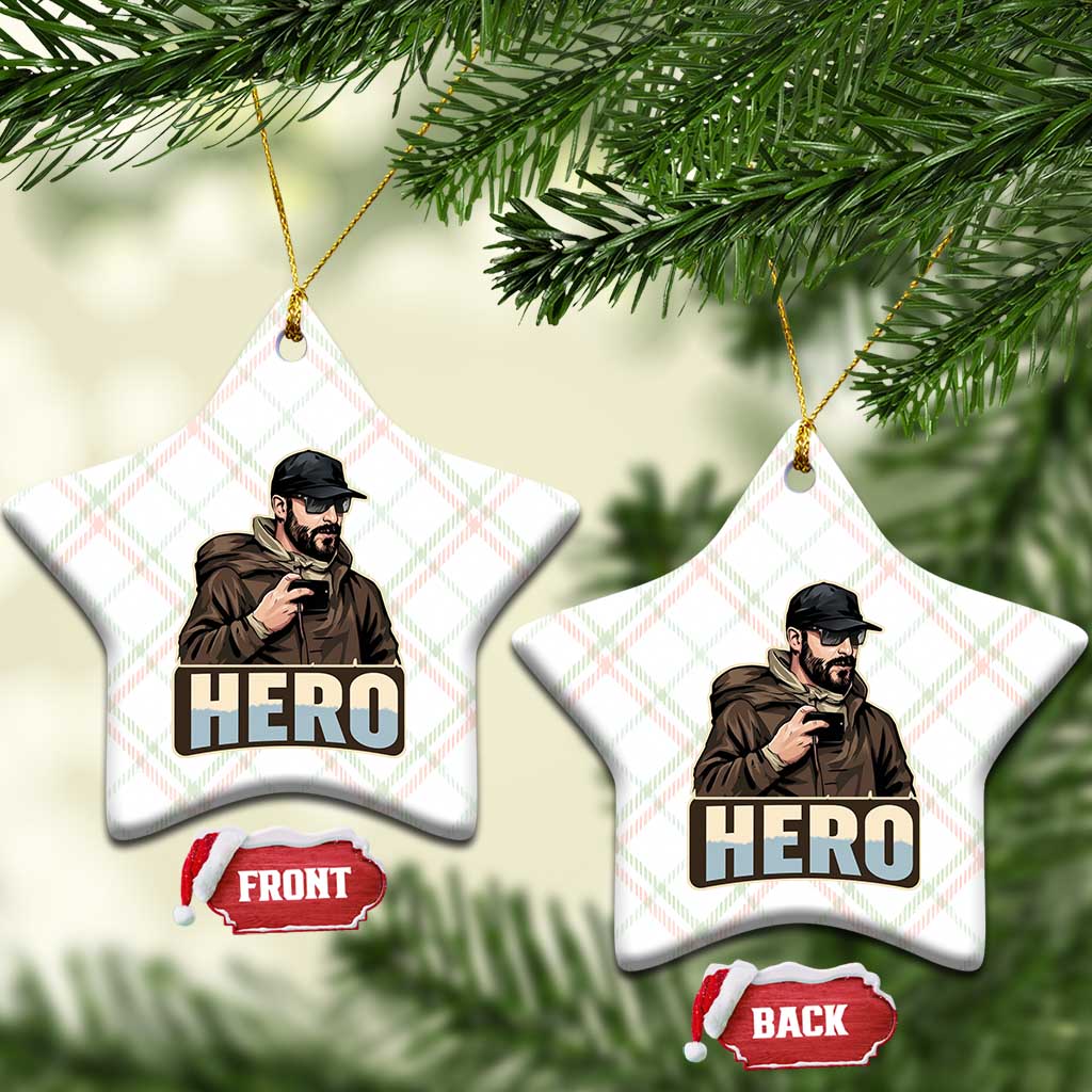 Community Hero Alex Pretti Ceramic Ornament Minneapolis Support Gift