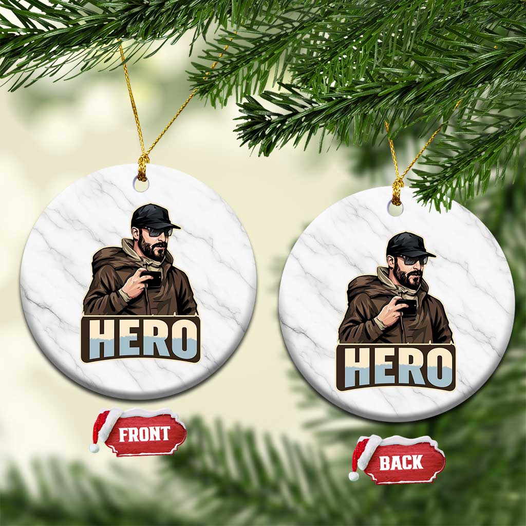 Community Hero Alex Pretti Ceramic Ornament Minneapolis Support Gift
