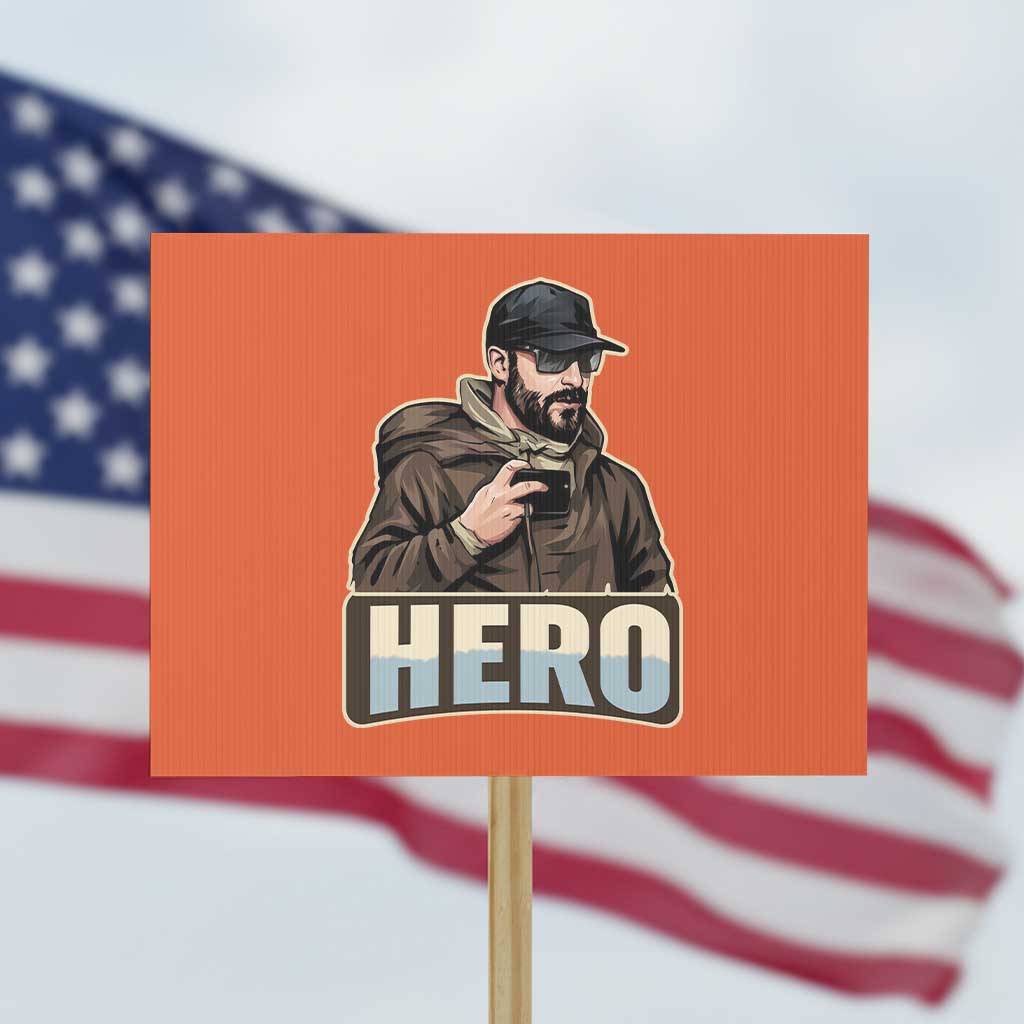 Community Hero Alex Pretti Protest Sign Minneapolis Support Gift