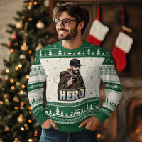 Community Hero Alex Pretti Ugly Christmas Sweater Minneapolis Support Gift