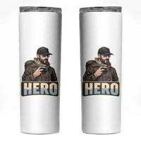 Community Hero Alex Pretti Skinny Tumbler Minneapolis Support Gift