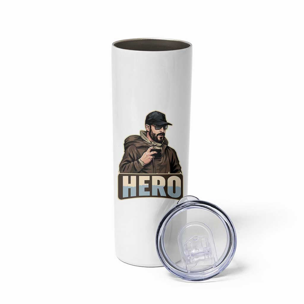 Community Hero Alex Pretti Skinny Tumbler Minneapolis Support Gift