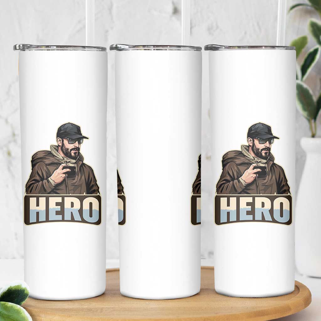 Community Hero Alex Pretti Skinny Tumbler Minneapolis Support Gift