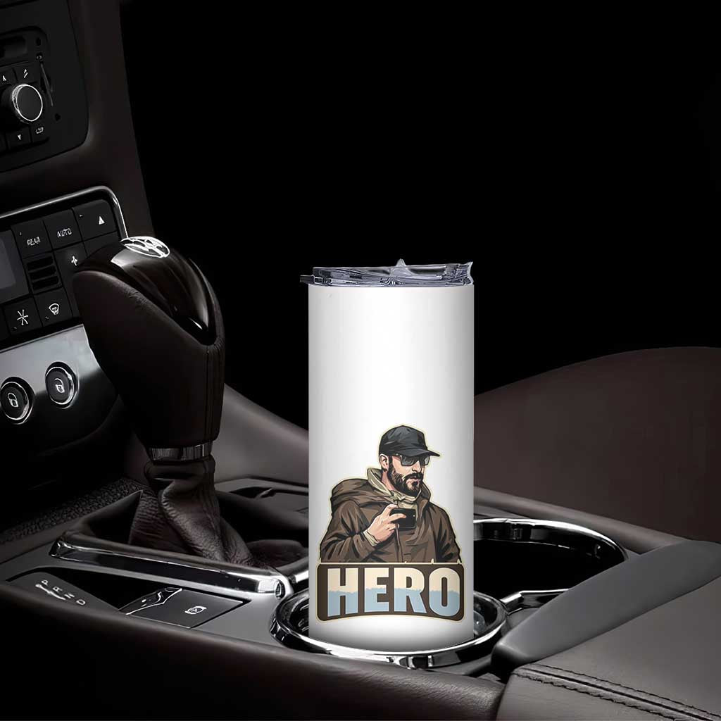 Community Hero Alex Pretti Skinny Tumbler Minneapolis Support Gift