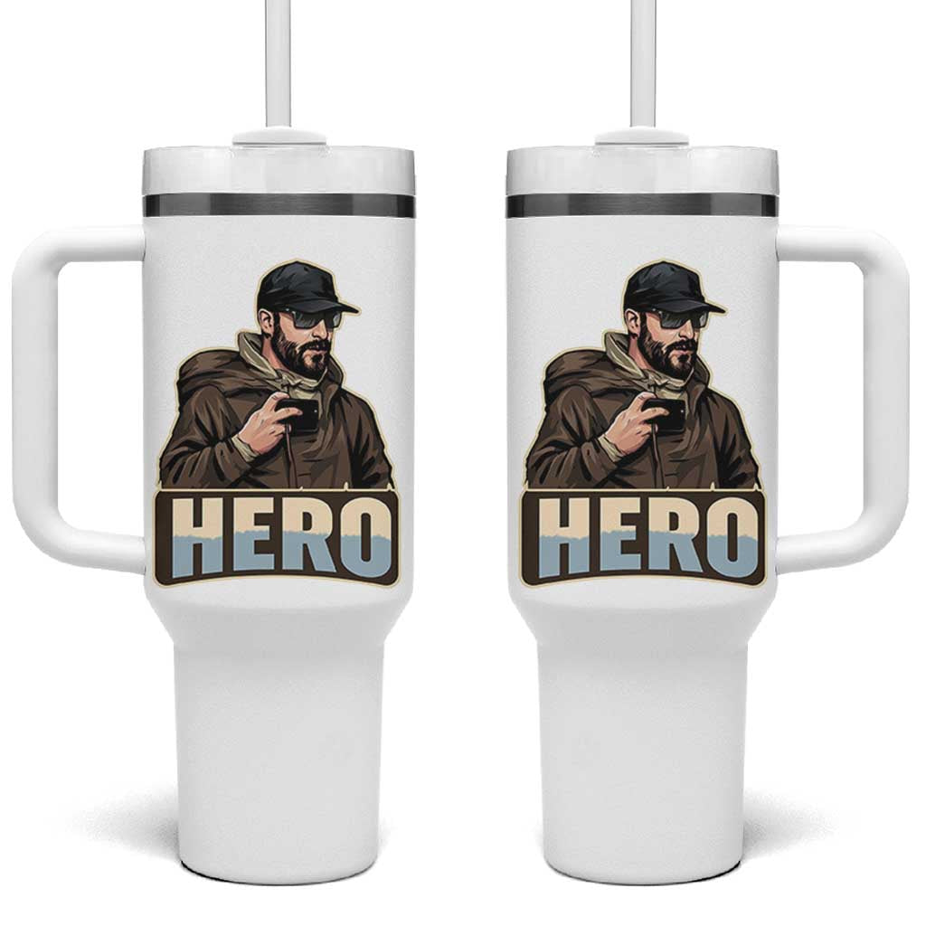 Community Hero Alex Pretti Tumbler With Handle Minneapolis Support Gift