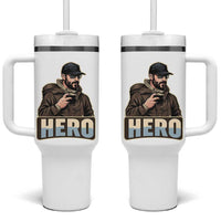 Community Hero Alex Pretti Tumbler With Handle Minneapolis Support Gift