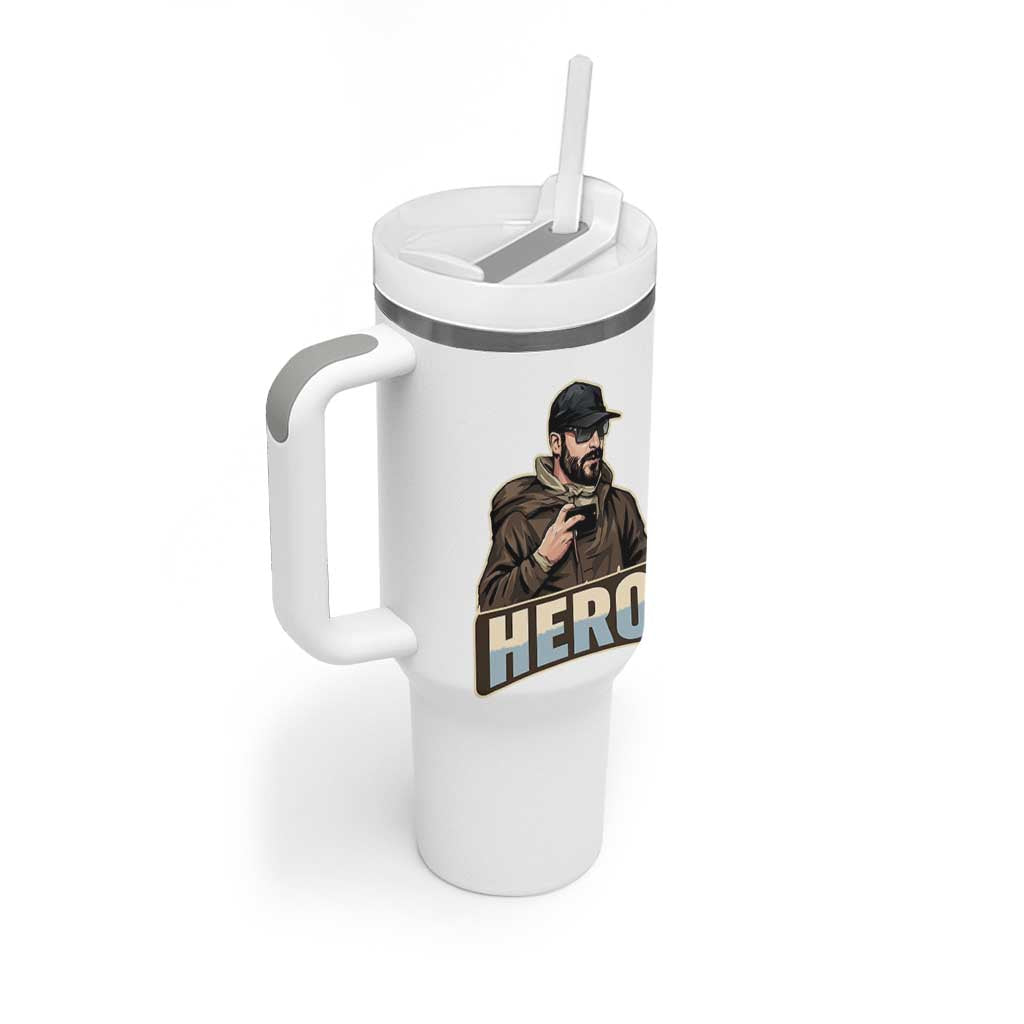 Community Hero Alex Pretti Tumbler With Handle Minneapolis Support Gift