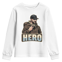 Community Hero Alex Pretti Youth Sweatshirt Minneapolis Support Gift
