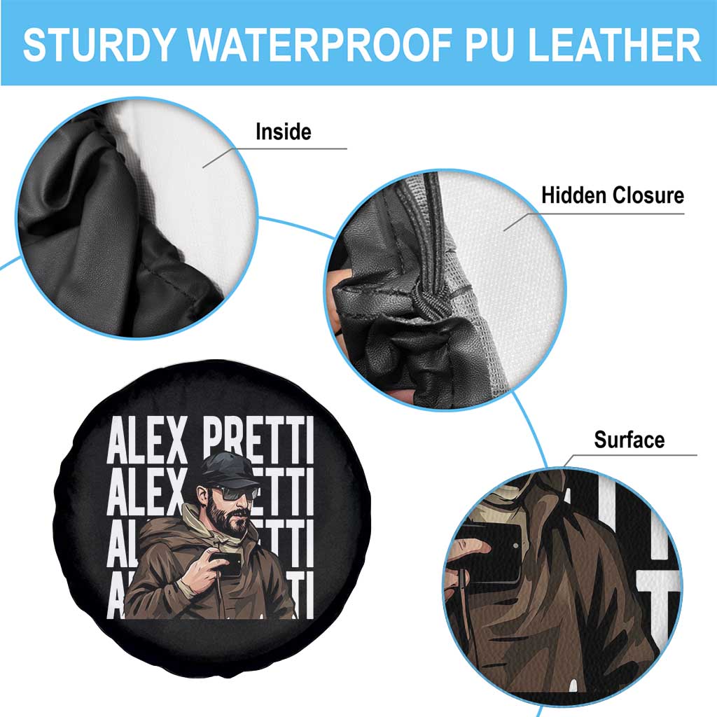 Alex Pretti Spare Tire Cover Minneapolis Hero Nurse Community Support Gift