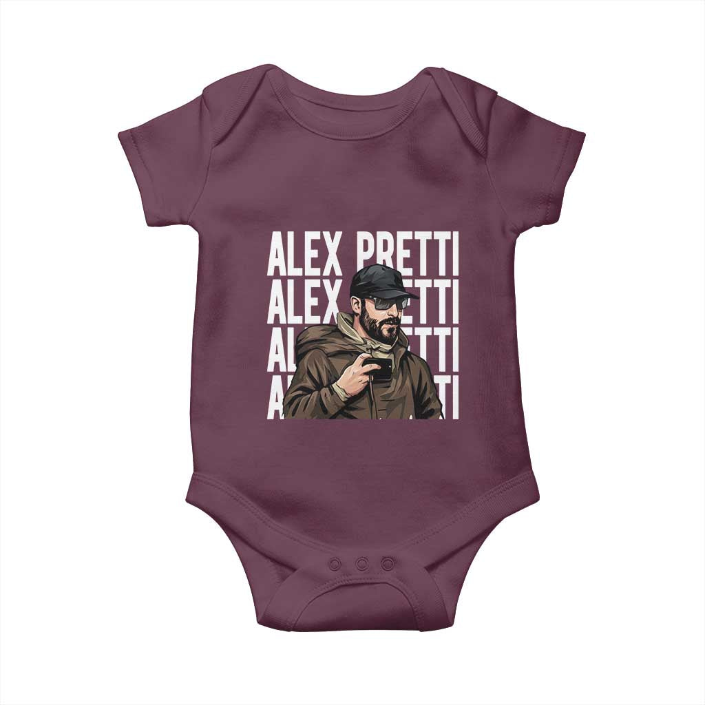 Alex Pretti Baby Onesie Minneapolis Hero Nurse Community Support Gift