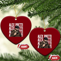 Alex Pretti Ceramic Ornament Minneapolis Hero Nurse Community Support Gift