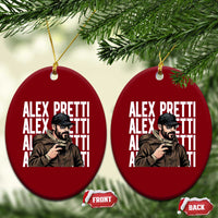 Alex Pretti Ceramic Ornament Minneapolis Hero Nurse Community Support Gift