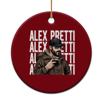 Alex Pretti Ceramic Ornament Minneapolis Hero Nurse Community Support Gift