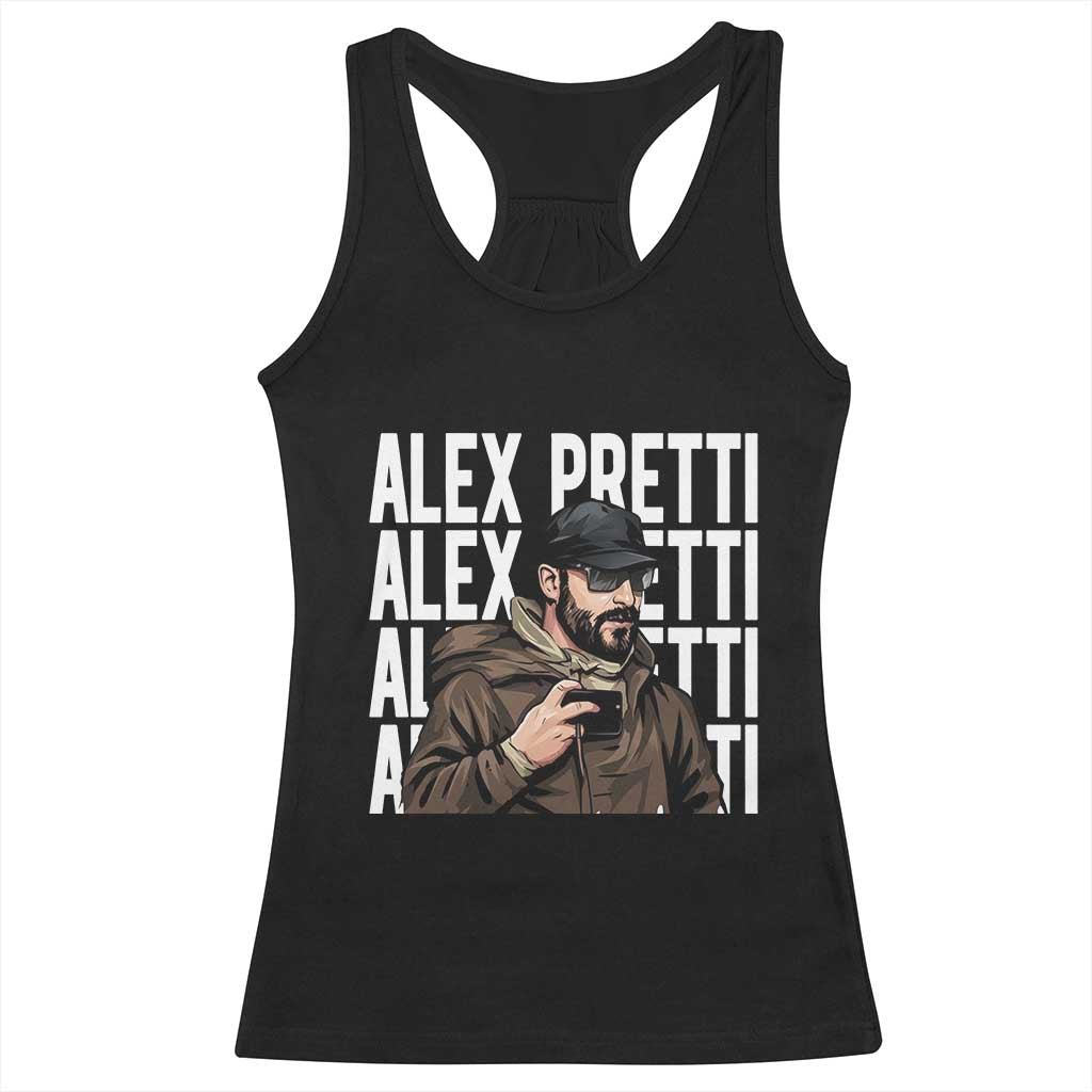 Alex Pretti Racerback Tank Top Minneapolis Hero Nurse Community Support Gift