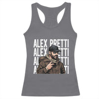 Alex Pretti Racerback Tank Top Minneapolis Hero Nurse Community Support Gift