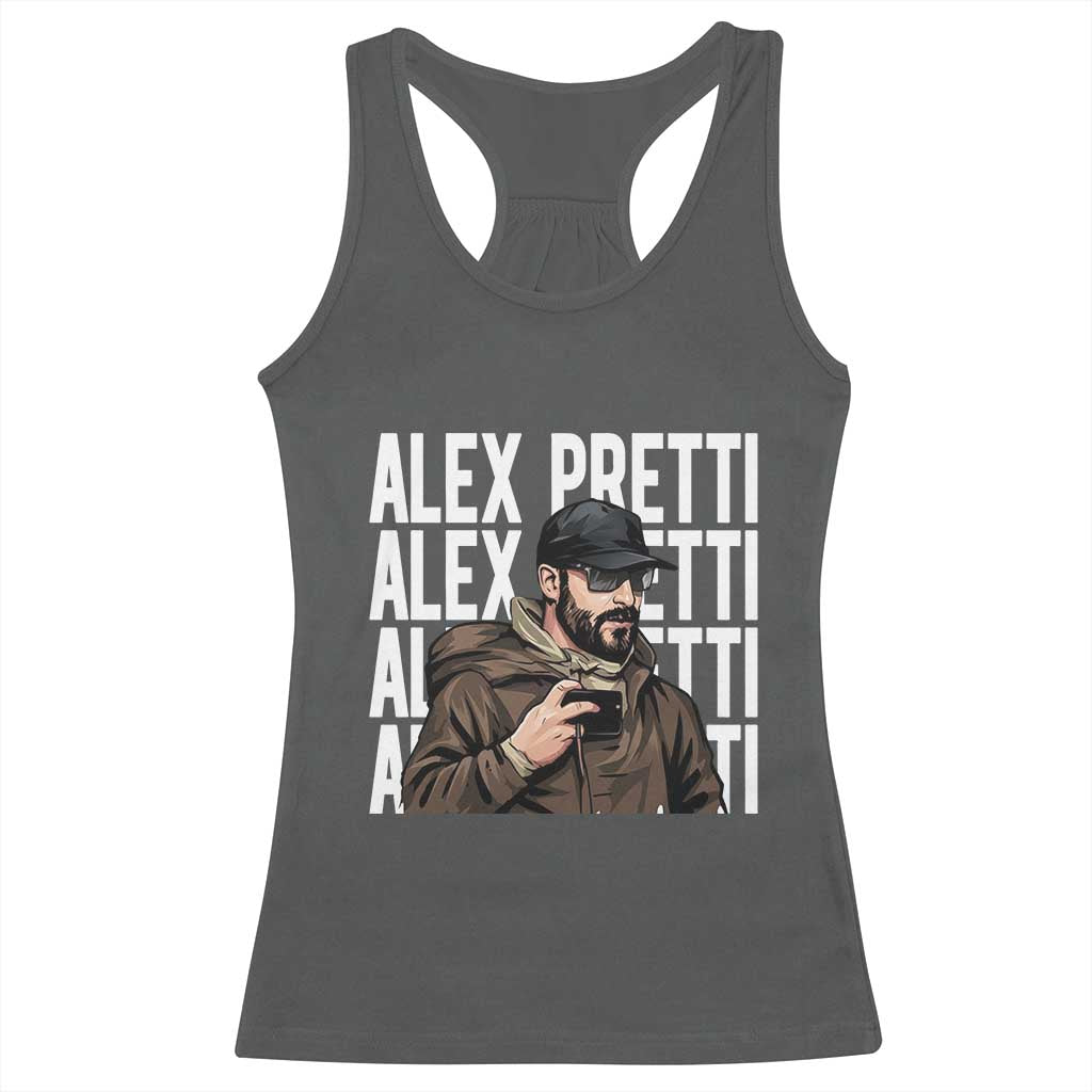 Alex Pretti Racerback Tank Top Minneapolis Hero Nurse Community Support Gift