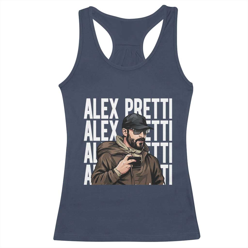 Alex Pretti Racerback Tank Top Minneapolis Hero Nurse Community Support Gift
