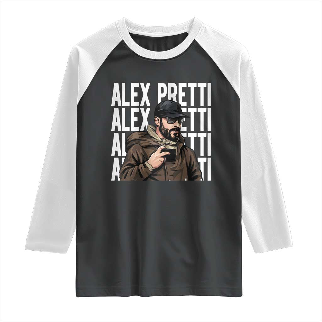 Alex Pretti Raglan Shirt Minneapolis Hero Nurse Community Support Gift