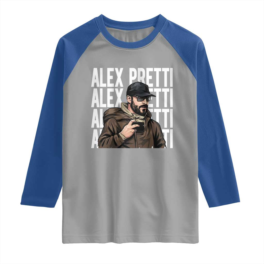 Alex Pretti Raglan Shirt Minneapolis Hero Nurse Community Support Gift