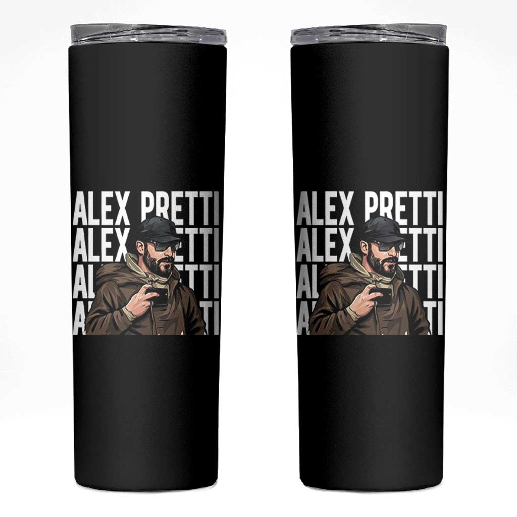 Alex Pretti Skinny Tumbler Minneapolis Hero Nurse Community Support Gift