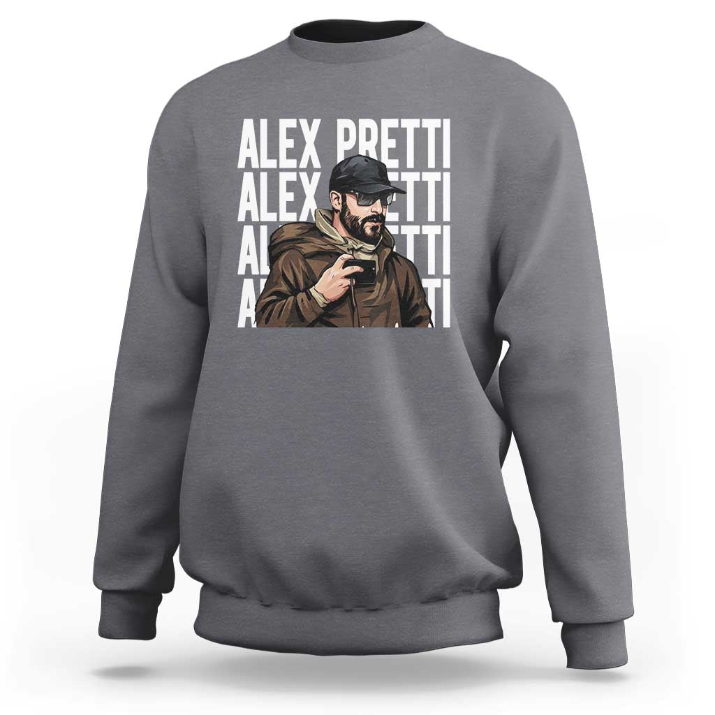 Alex Pretti Sweatshirt Minneapolis Hero Nurse Community Support Gift