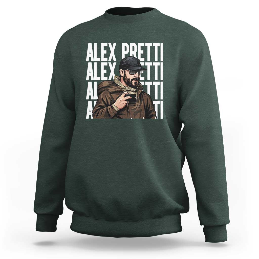 Alex Pretti Sweatshirt Minneapolis Hero Nurse Community Support Gift