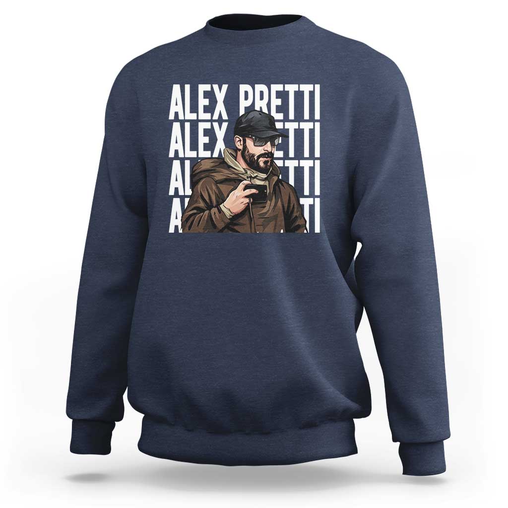 Alex Pretti Sweatshirt Minneapolis Hero Nurse Community Support Gift