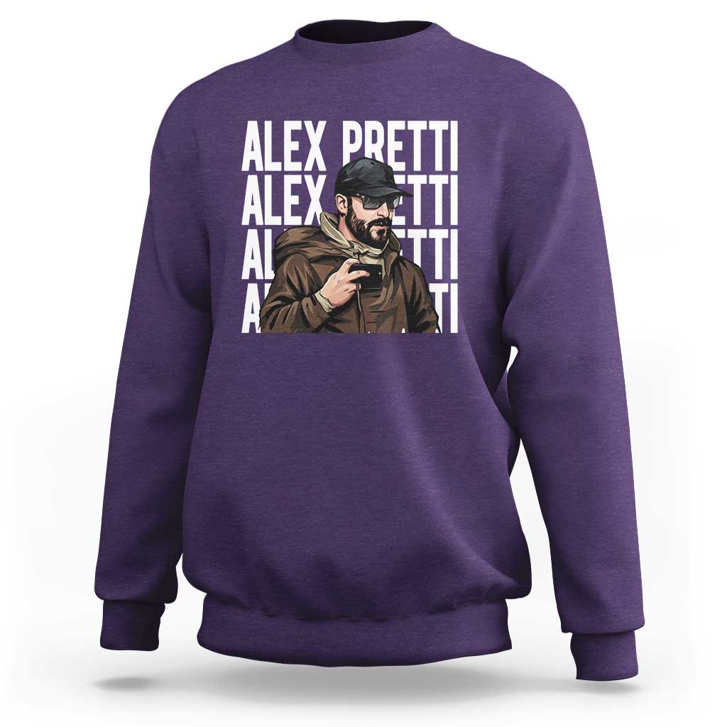 Alex Pretti Sweatshirt Minneapolis Hero Nurse Community Support Gift