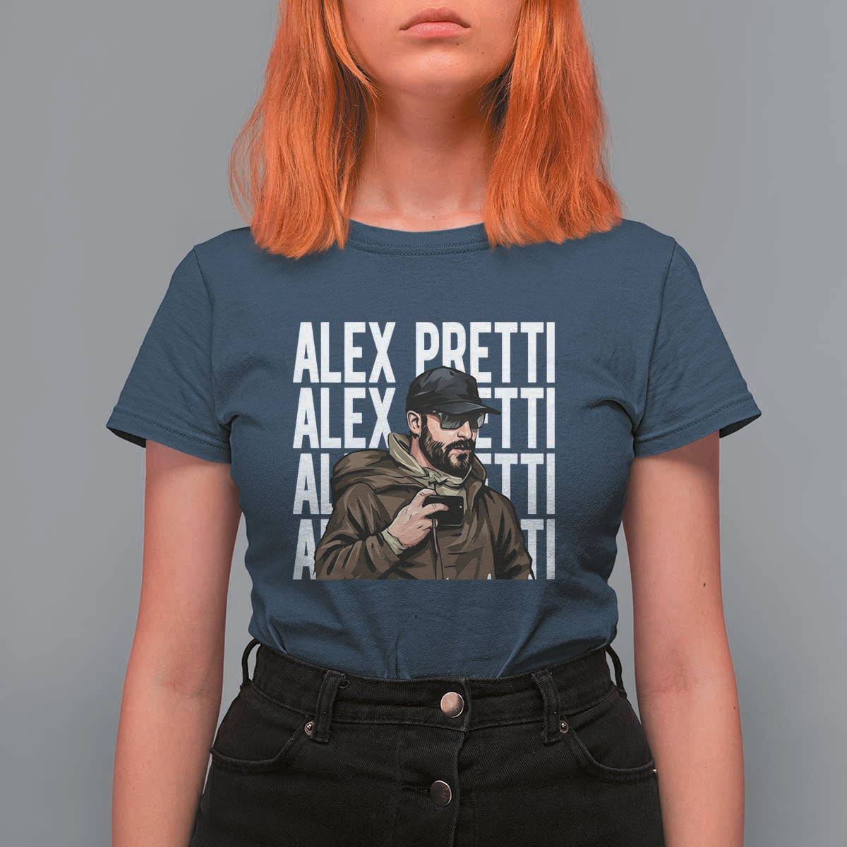 Alex Pretti T Shirt For Women Minneapolis Hero Nurse Community Support Gift