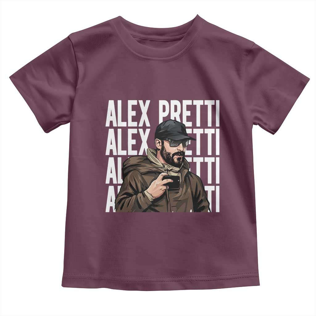 Alex Pretti Toddler T Shirt Minneapolis Hero Nurse Community Support Gift