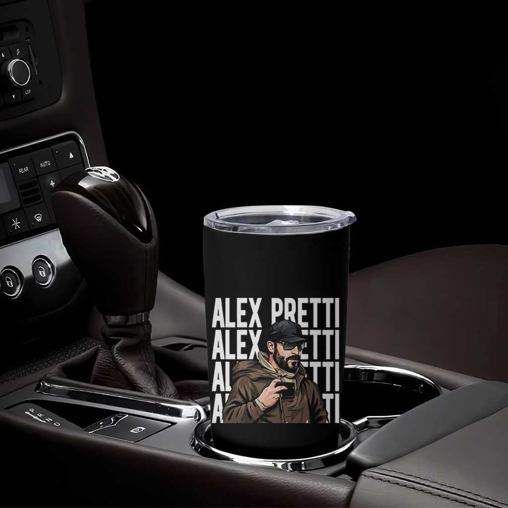Alex Pretti Tumbler Cup Minneapolis Hero Nurse Community Support Gift