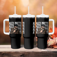Alex Pretti Tumbler With Handle Minneapolis Hero Nurse Community Support Gift