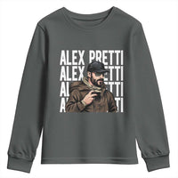 Alex Pretti Youth Sweatshirt Minneapolis Hero Nurse Community Support Gift