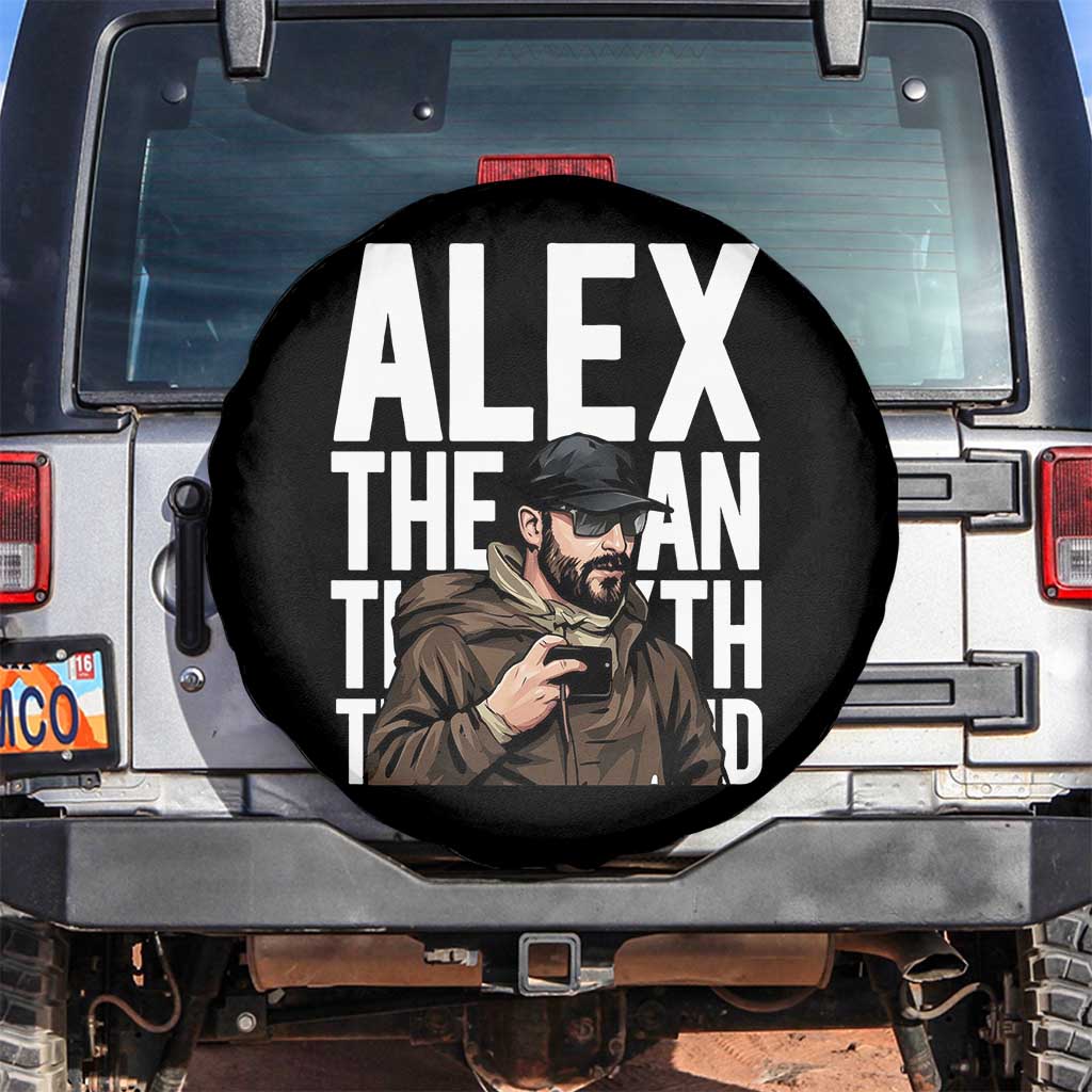 Alex Pretti Spare Tire Cover Alex The Man The Myth The Legend Vintage Gift