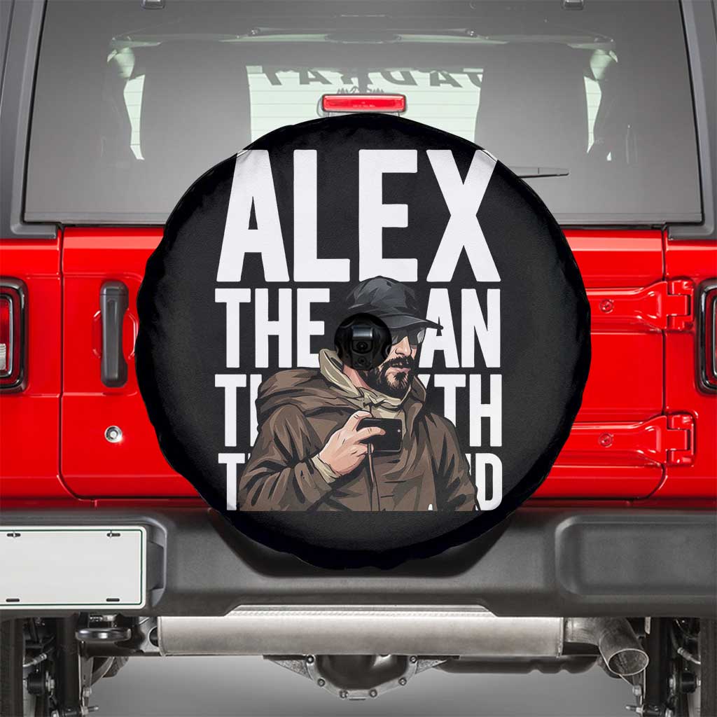 Alex Pretti Spare Tire Cover Alex The Man The Myth The Legend Vintage Gift