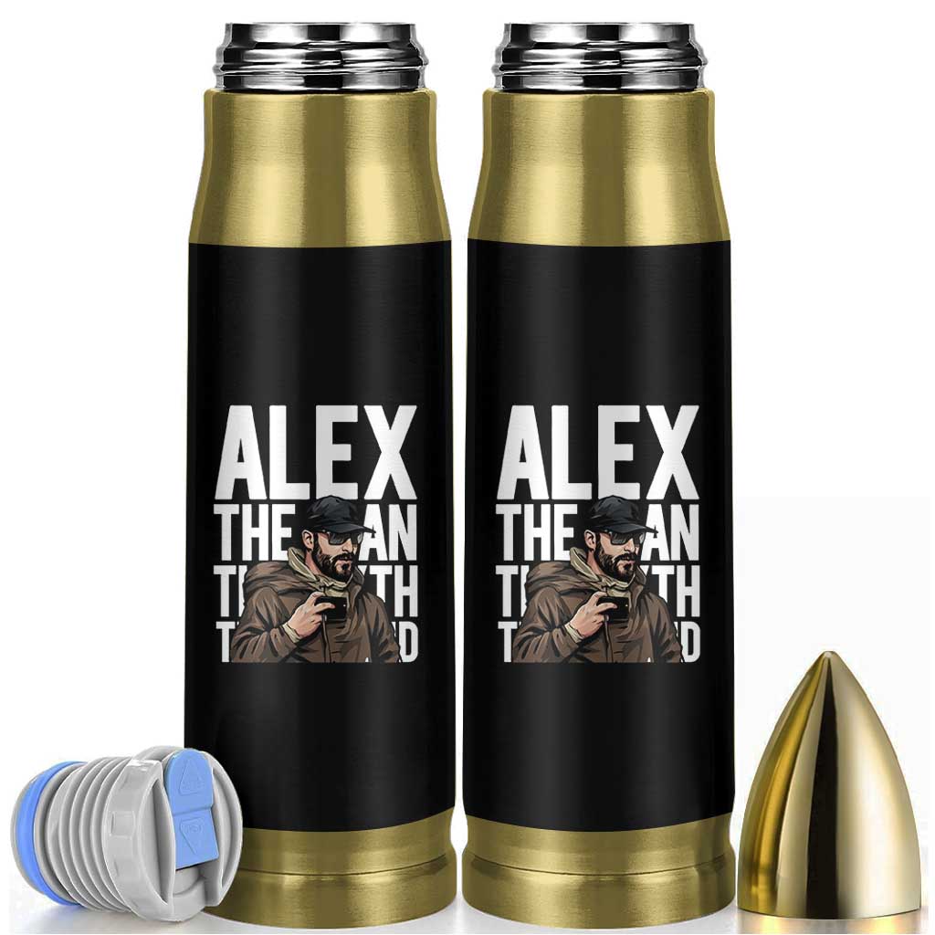 Alex Pretti Bullet Tumbler Alex The Man The Myth The Legend Vintage Gift