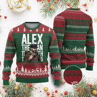 Alex Pretti Ugly Christmas Sweater Alex The Man The Myth The Legend Vintage Gift