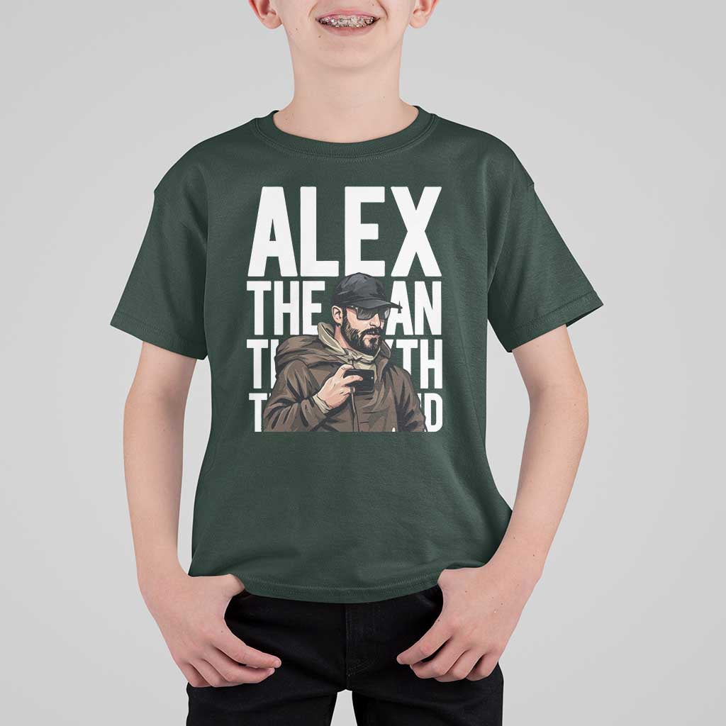 Alex Pretti T Shirt For Kid Alex The Man The Myth The Legend Vintage Gift