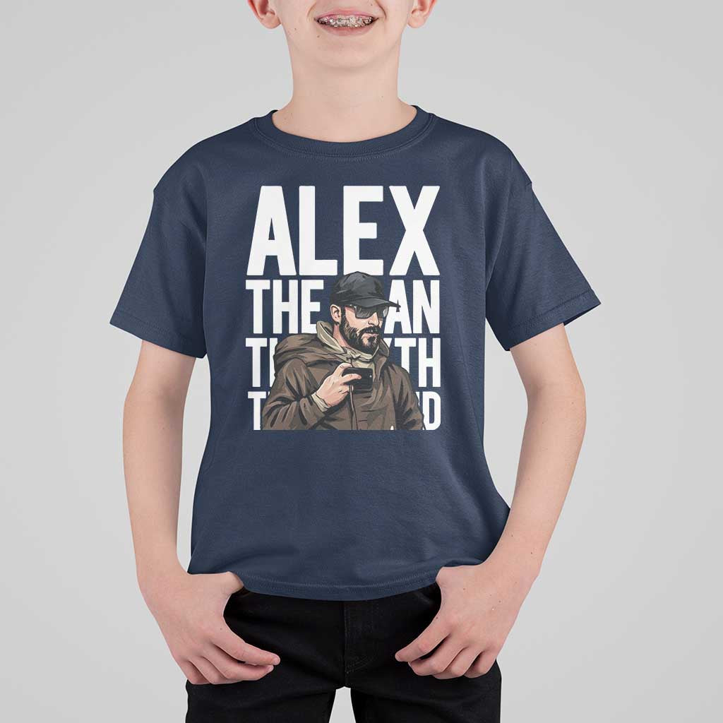 Alex Pretti T Shirt For Kid Alex The Man The Myth The Legend Vintage Gift