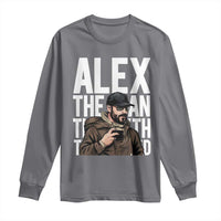 Alex Pretti Long Sleeve Shirt Alex The Man The Myth The Legend Vintage Gift