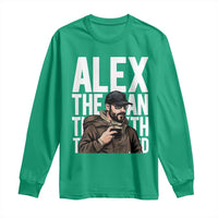 Alex Pretti Long Sleeve Shirt Alex The Man The Myth The Legend Vintage Gift
