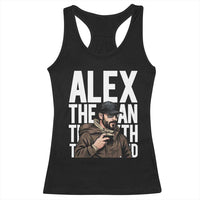 Alex Pretti Racerback Tank Top Alex The Man The Myth The Legend Vintage Gift