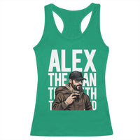 Alex Pretti Racerback Tank Top Alex The Man The Myth The Legend Vintage Gift