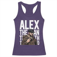 Alex Pretti Racerback Tank Top Alex The Man The Myth The Legend Vintage Gift